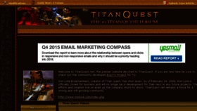 What Titanquest.net website looked like in 2016 (8 years ago)