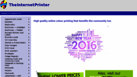 What Theinternetprinter.com.au website looked like in 2016 (8 years ago)