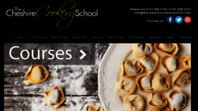 What Thecheshirecookeryschool.com website looked like in 2016 (8 years ago)