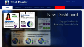 What Totalreader.com website looked like in 2016 (8 years ago)