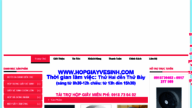 What Thietbivesinhphuckhanh.com website looked like in 2016 (8 years ago)