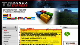 What Tucargaexpress.com website looked like in 2016 (8 years ago)