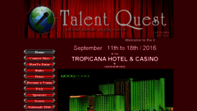 What Talentquest.org website looked like in 2016 (8 years ago)