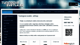 What Tuningovesvetla.sk website looked like in 2016 (8 years ago)