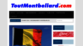 What Toutmontbeliard.com website looked like in 2016 (8 years ago)