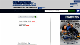 What Traverscatalogs.com website looked like in 2016 (8 years ago)