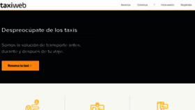 What Taxiweb.com.mx website looked like in 2016 (8 years ago)