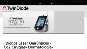 What Twindiode.com website looked like in 2016 (8 years ago)