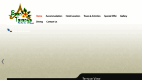 What Taranyaresort.com website looked like in 2016 (8 years ago)