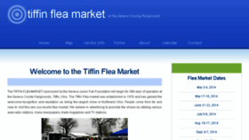 What Tiffinfleamarket.com website looked like in 2016 (8 years ago)