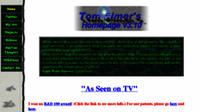 What Tometheus.com website looked like in 2016 (8 years ago)