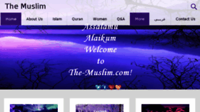 What The-muslim.com website looked like in 2016 (8 years ago)