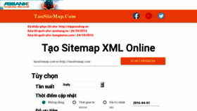 What Taositemap.com website looked like in 2016 (8 years ago)