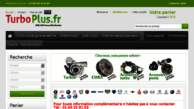 What Turboplus.fr website looked like in 2016 (8 years ago)