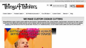 What Things4thinkers.com website looked like in 2016 (8 years ago)