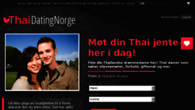 What Thaidatingnorge.com website looked like in 2016 (8 years ago)
