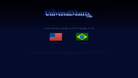 What Theuniversalmatrix.com website looked like in 2016 (8 years ago)