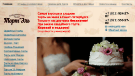 What Tort-el.ru website looked like in 2016 (8 years ago)