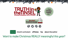 What Truthinthetinsel.com website looked like in 2016 (8 years ago)