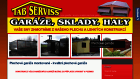 What Tabserviss.cz website looked like in 2016 (8 years ago)