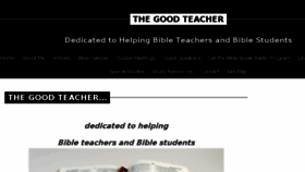What Thegoodteacher.com website looked like in 2016 (8 years ago)