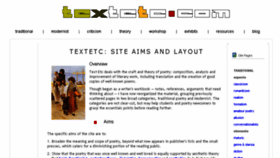 What Textetc.com website looked like in 2016 (8 years ago)