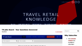 What Trknowledge.com website looked like in 2016 (8 years ago)