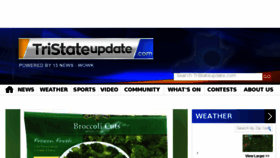 What Tristateupdate.com website looked like in 2016 (8 years ago)