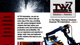 What Tw-automation.com website looked like in 2016 (8 years ago)