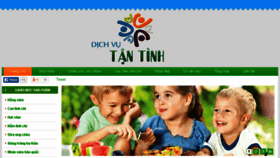 What Tantinh.com.vn website looked like in 2016 (8 years ago)