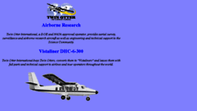 What Twinotter.com website looked like in 2016 (8 years ago)