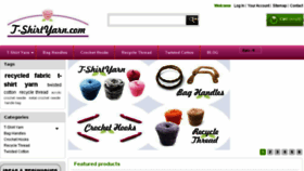 What T-shirtyarn.com website looked like in 2016 (8 years ago)