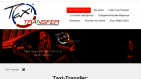 What Taxi-transfer.it website looked like in 2016 (8 years ago)