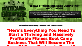 What Thefitnessbootcampinnercircle.com website looked like in 2016 (8 years ago)