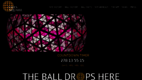 What Timessquareball.net website looked like in 2016 (8 years ago)