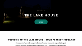 What Thelakehousesomerset.co.uk website looked like in 2016 (8 years ago)