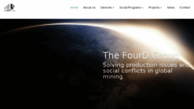 What Thefourdgroup.com website looked like in 2016 (8 years ago)