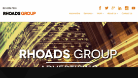 What Therhoadsgroup.com website looked like in 2016 (8 years ago)