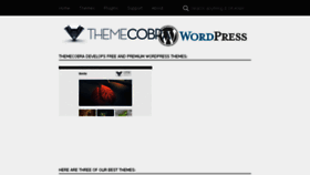 What Themecobra.com website looked like in 2016 (8 years ago)