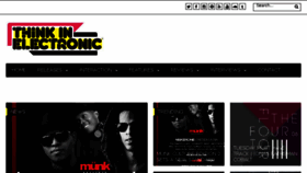 What Thinkinelectronic.com website looked like in 2016 (8 years ago)