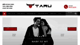 What Taru.vn website looked like in 2016 (8 years ago)