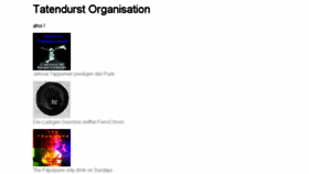 What Tatendurst.org website looked like in 2016 (8 years ago)