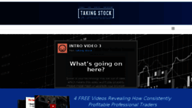 What Takingstock.biz website looked like in 2016 (8 years ago)