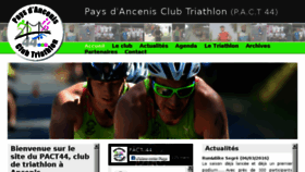 What Triathlon-ancenis.fr website looked like in 2016 (8 years ago)