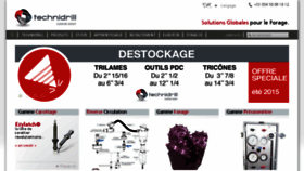 What Technidrill.com website looked like in 2016 (8 years ago)