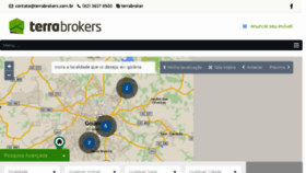 What Terrabrokers.com.br website looked like in 2016 (8 years ago)