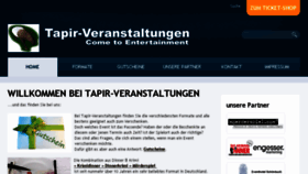 What Tapir-anwendungen.de website looked like in 2016 (8 years ago)