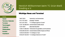 What Tc-greding.de website looked like in 2016 (8 years ago)