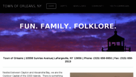 What Townoforleans.com website looked like in 2016 (8 years ago)