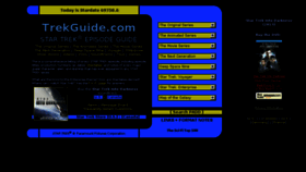 What Trekguide.com website looked like in 2016 (8 years ago)